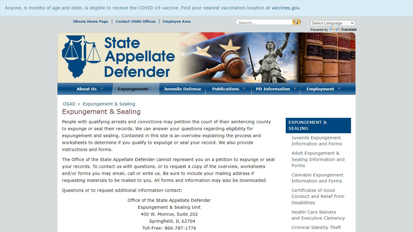 Expungement & Sealing - Expungement & Sealing - Illinois